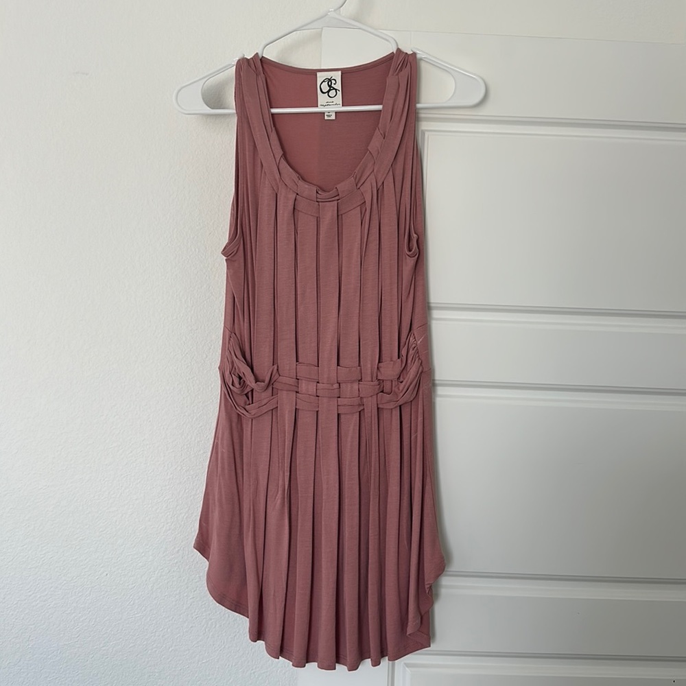 Never worn dusty rose tunic from Anthropologie